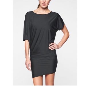 Athletica Asymmetrical Dress Black Size Medium